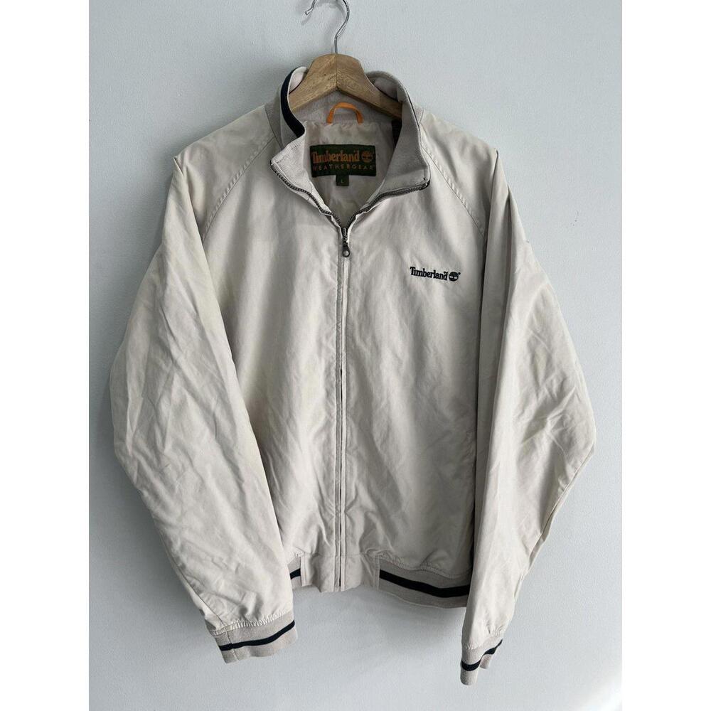 Vintage Timberland Windbreaker Jacket Zip Up